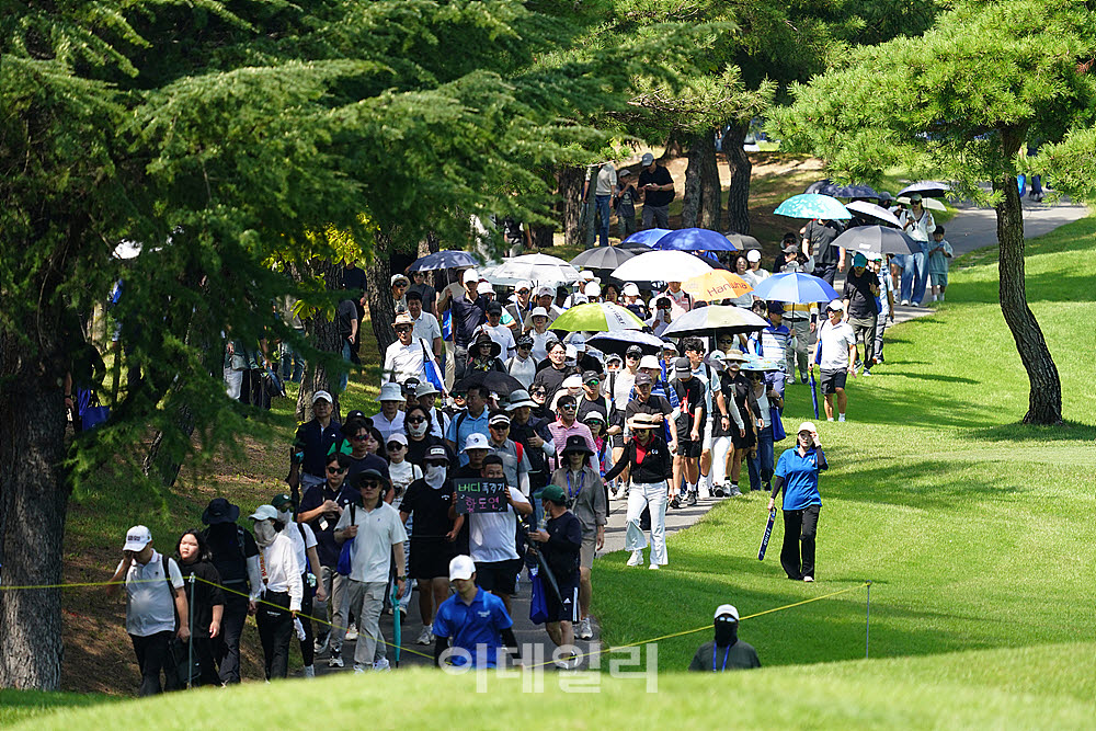 [포토] 카트길을 가득 메운 갤러리 물결