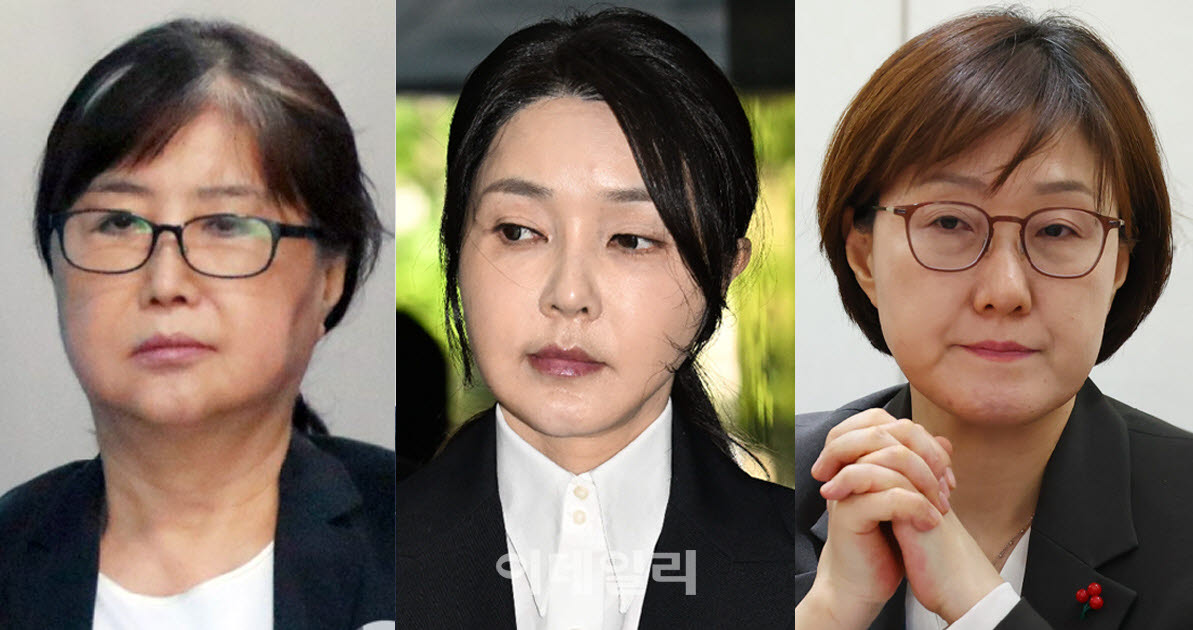 최순실, 김건희, 김현지 (자료 출처=연합뉴스)