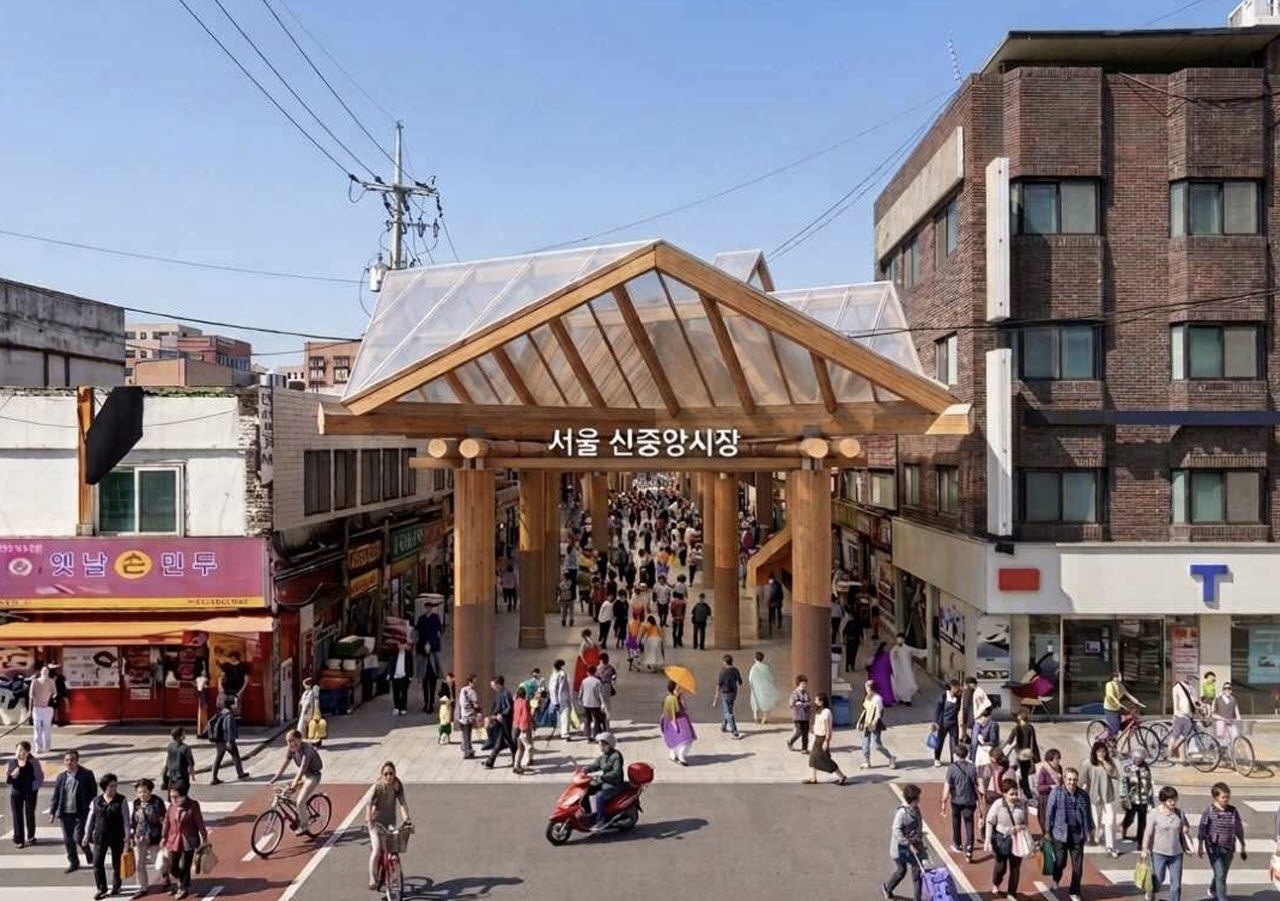 서울 중구 신중앙시장 조감도.(이미지=서울시)