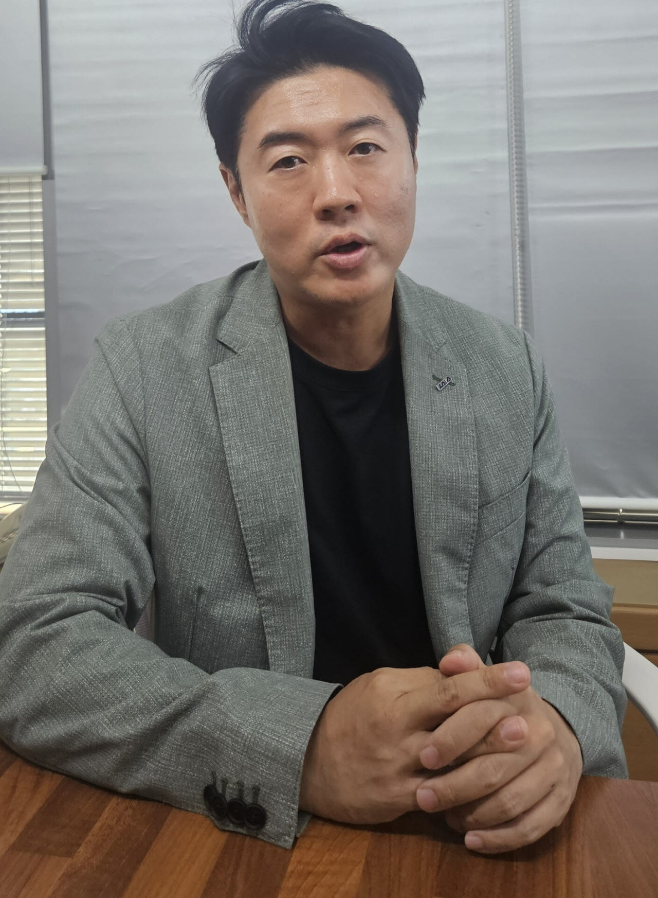 전화성 초기투자액셀러레이터협회장이 이데일리와 인터뷰를 하고 있다. (사진=김아름 기자)