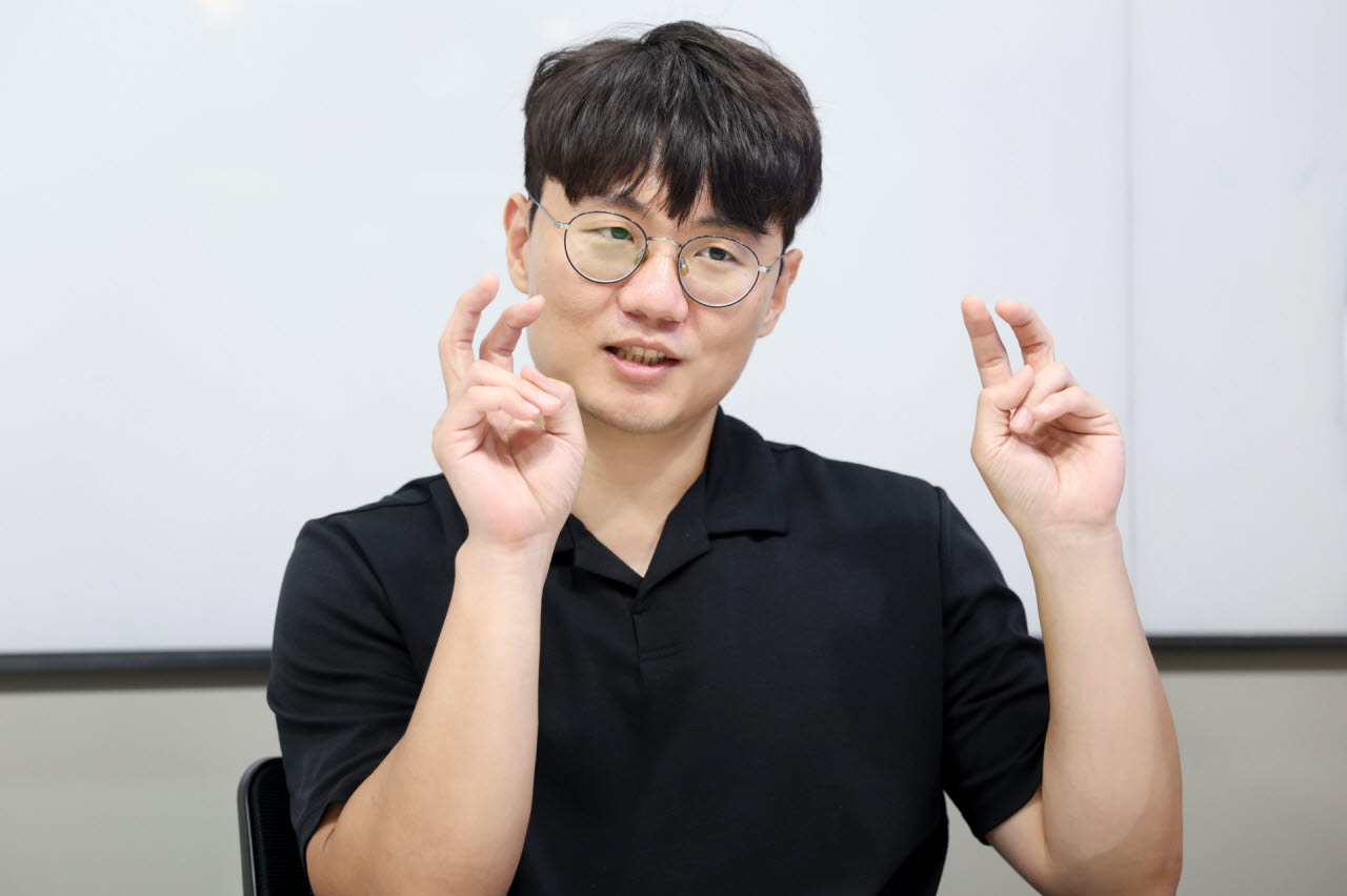 임정환 모티프테크놀로지스 대표. 사진=이데일리 이영훈 기자