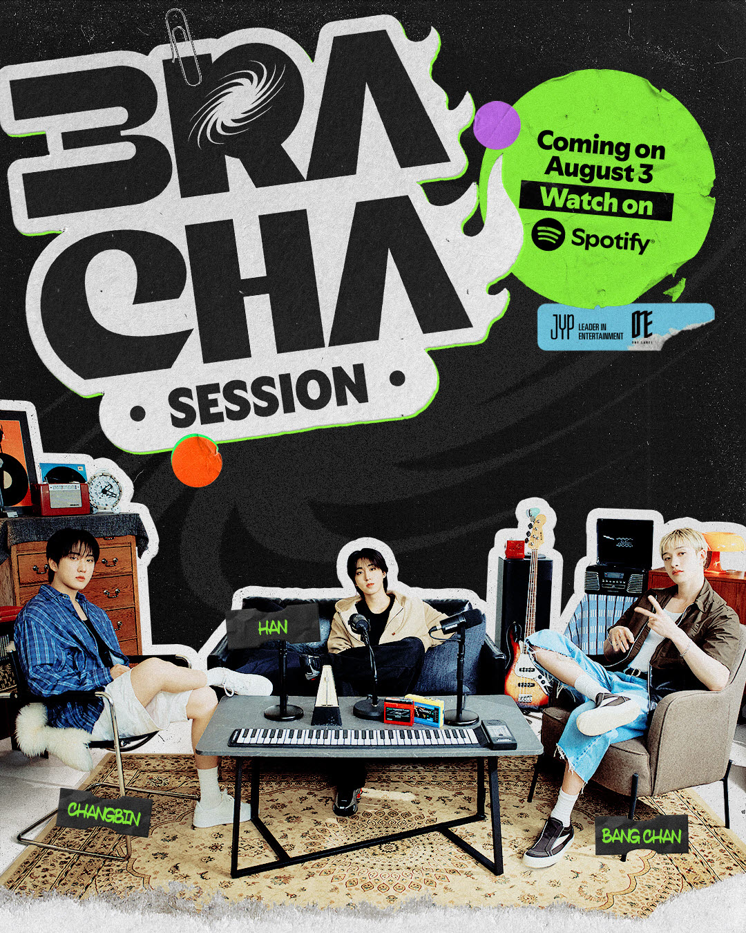 스트레이 키즈 쓰리라차의 '쓰리라차 세션'(사진=JYP엔터테인먼트)