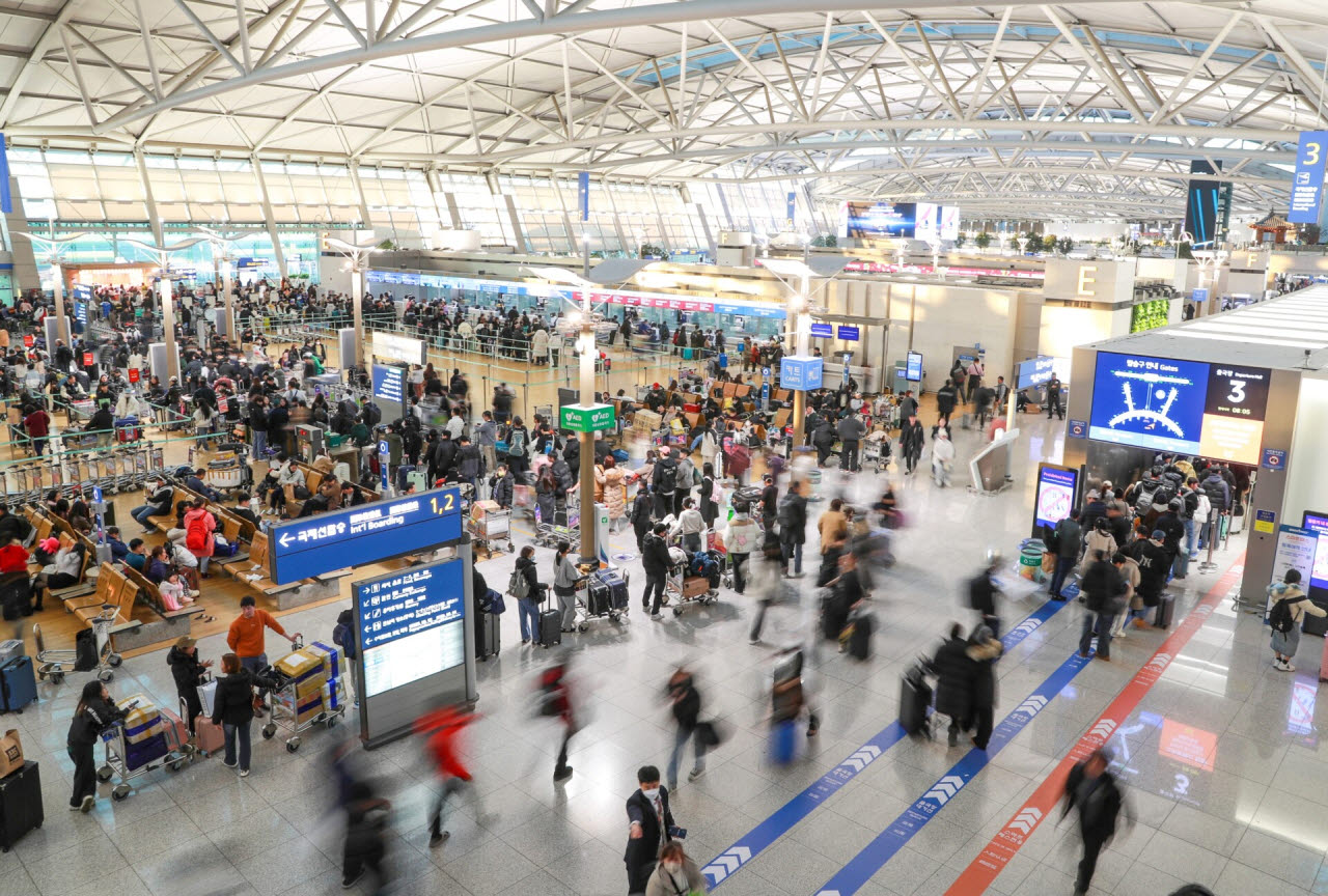 인천공항 내부 전경. (사진 = 인천공항공사 제공)