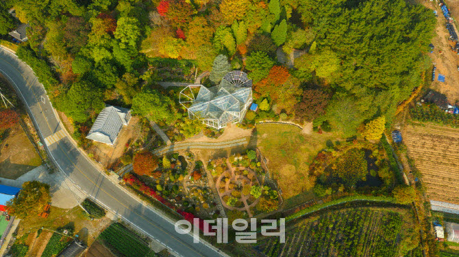충남 태안군 천리포수목원 가을 풍경 (사진=천리포수목원)