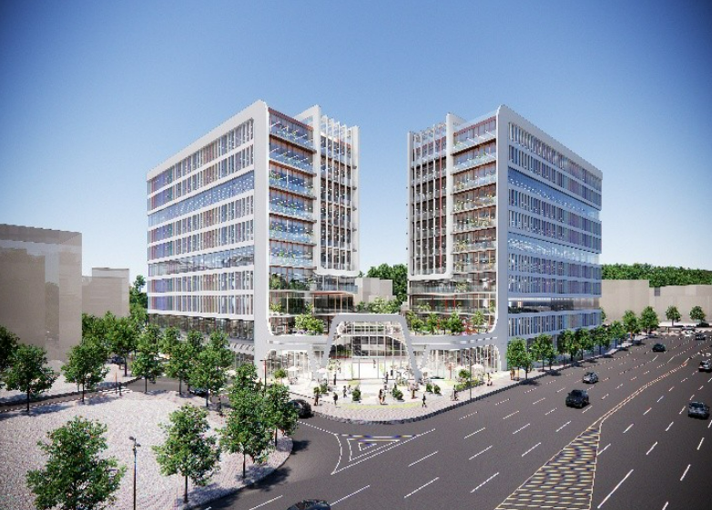 성남 금토지구 제3판교테크노밸리 오피스 개발사업 (사진=누리구조엔지니어링)