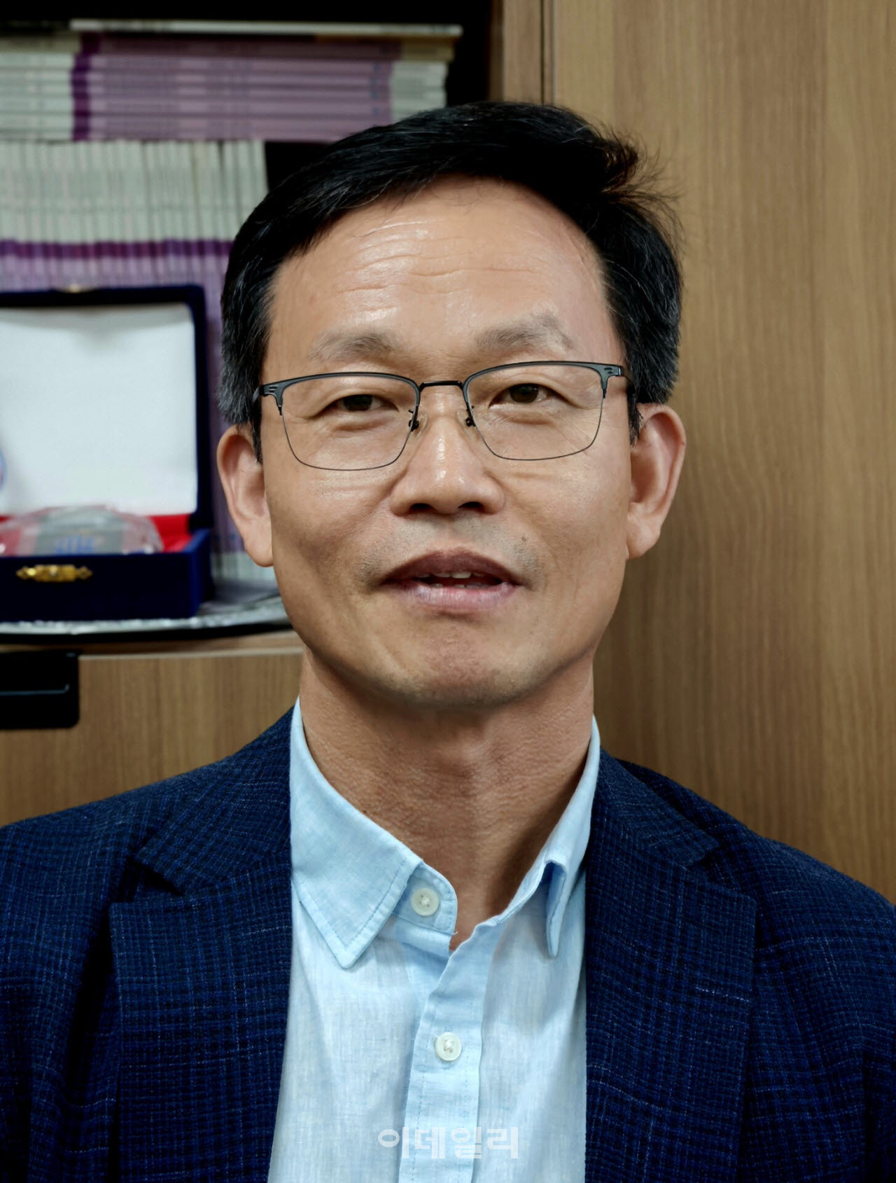 임일 연세대 AI미래혁신센터장(경영학과 교수)이 지난 21일 연세대 신촌캠퍼스에서 이데일리와 인터뷰를 하고 있다. (사진=한광범 기자)
