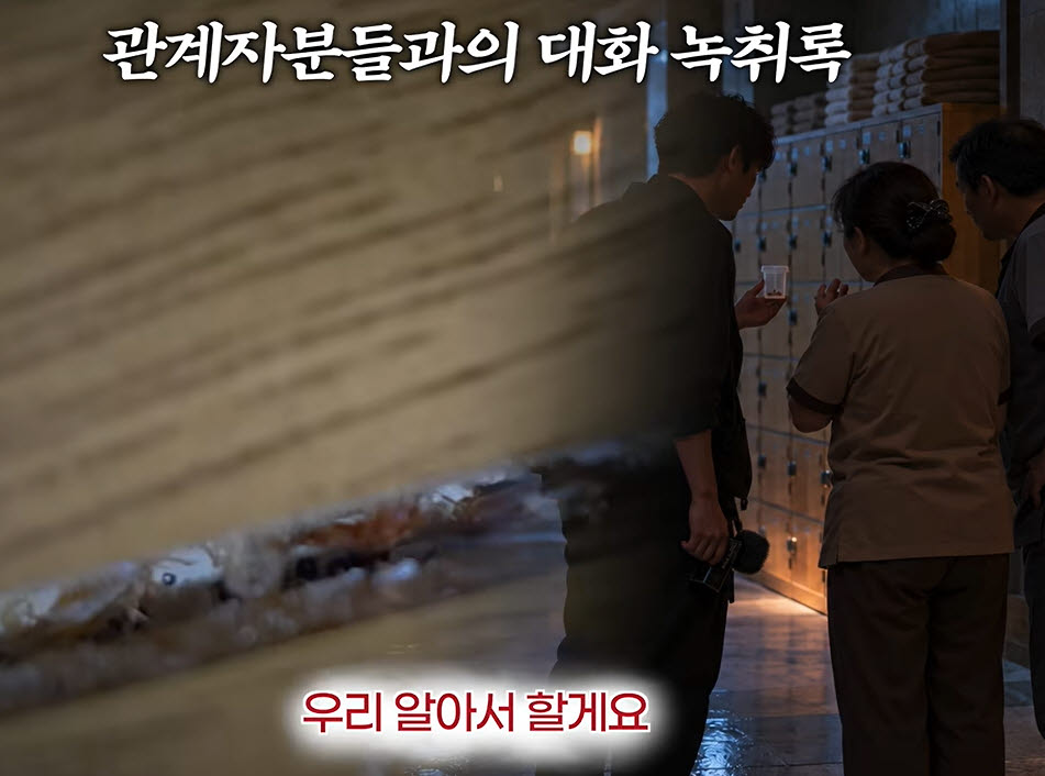매트리스 등 사람 몸이 닿는 곳은 물론 빈대들은 벽 틈에 집단을 이루고 살아가는 것이 확인됐다. (사진=유튜버 다흑 캡처)