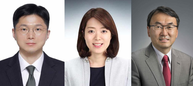 (왼쪽부터)고태우 국민대 교수, 이지희 중앙대 교수, David Jeong 미국 Texas A&M University 교수. (사진=국민대)