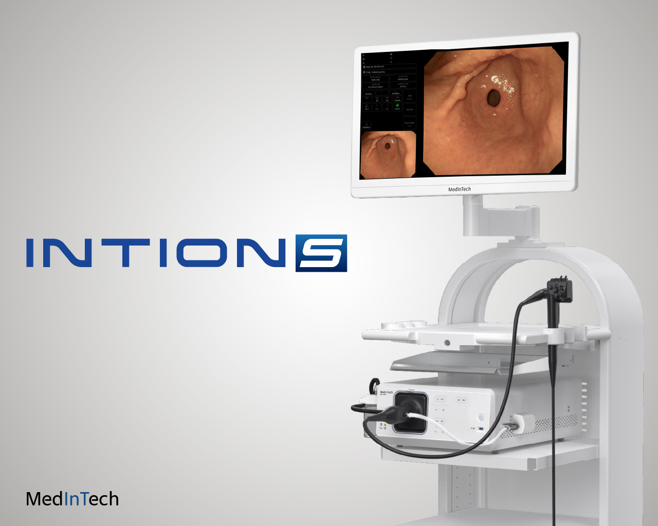 메디인테크의 전동식 내시경 '인티온 에스(INTION S)'. (사진=메디인테크)