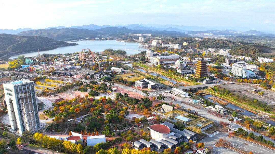 경주보문단지 전경.(사진=경북문화관광공사 제공)