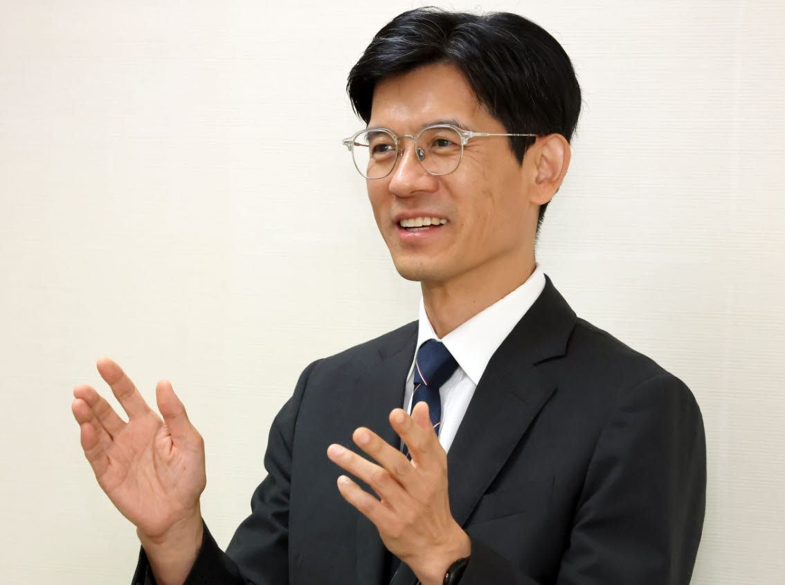 김정기(56) 한국공정거래조정원(조정원) 원장은 최근 서울 중구 남대문로 공정거래조정원 집무실에서 이데일리와 만나 인터뷰를 하고 있다.(사진=방인권 기자)