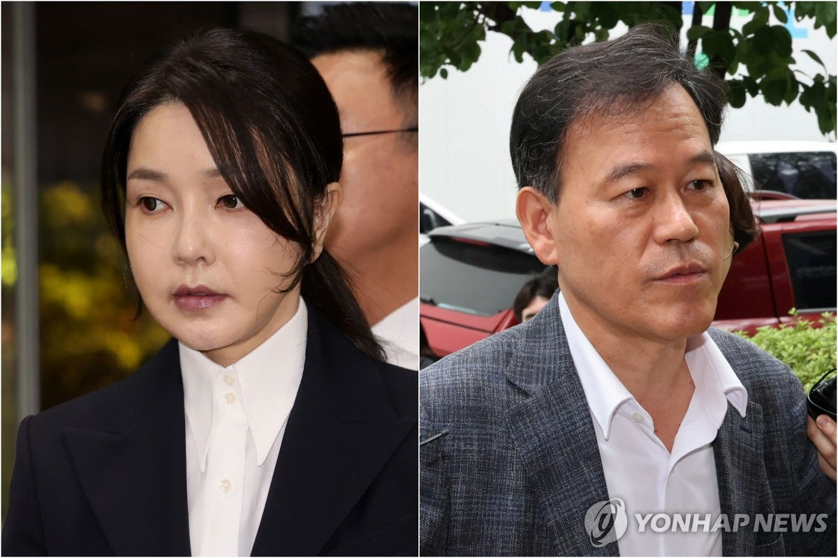 김건희 여사와 윤한홍 국민의힘 의원(사진=연합뉴스)