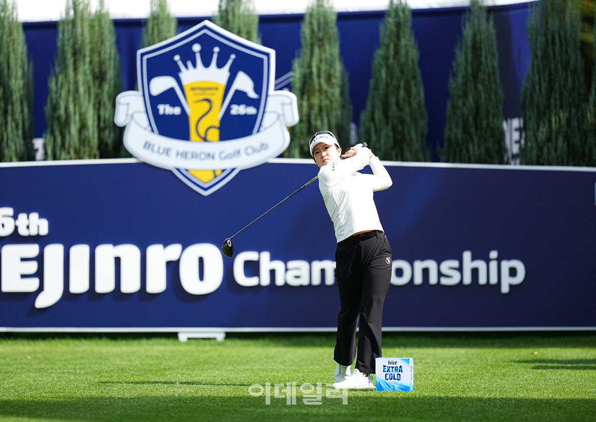 [포토]이승연,리더보드 상단을 향하여