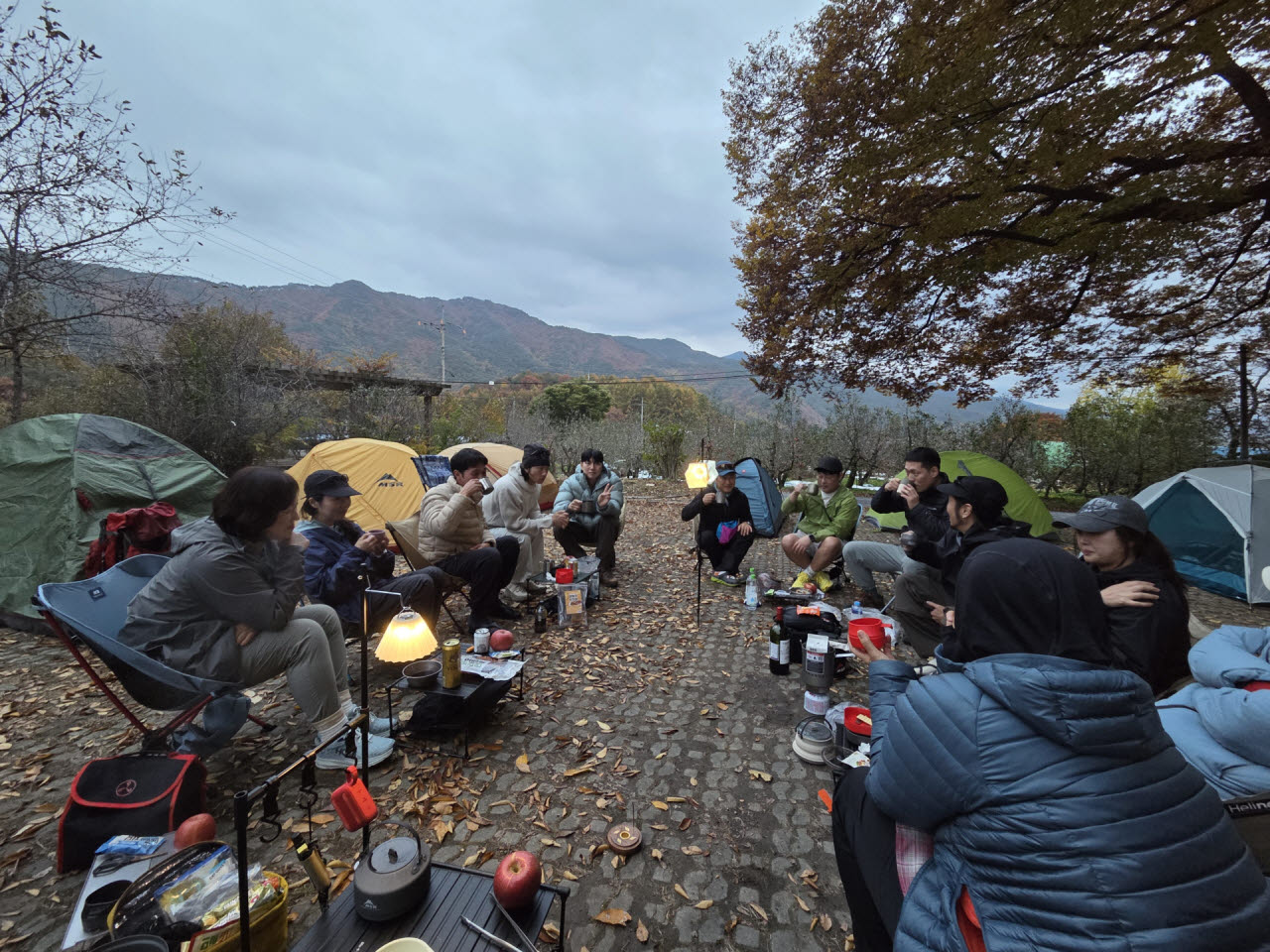 동서 트레일 캠핑 모습.(사진=경북도)