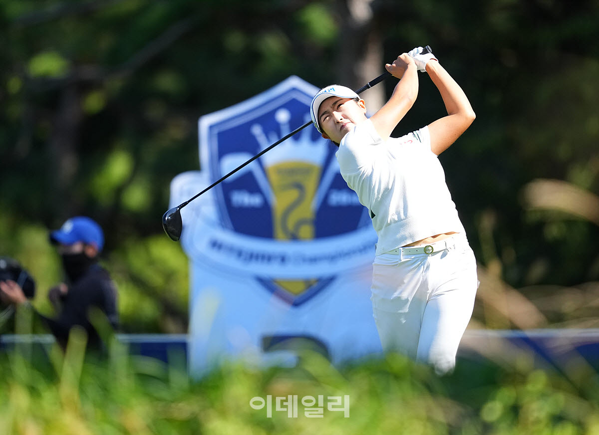 [포토]김민주,최종일 추격을 시작하자