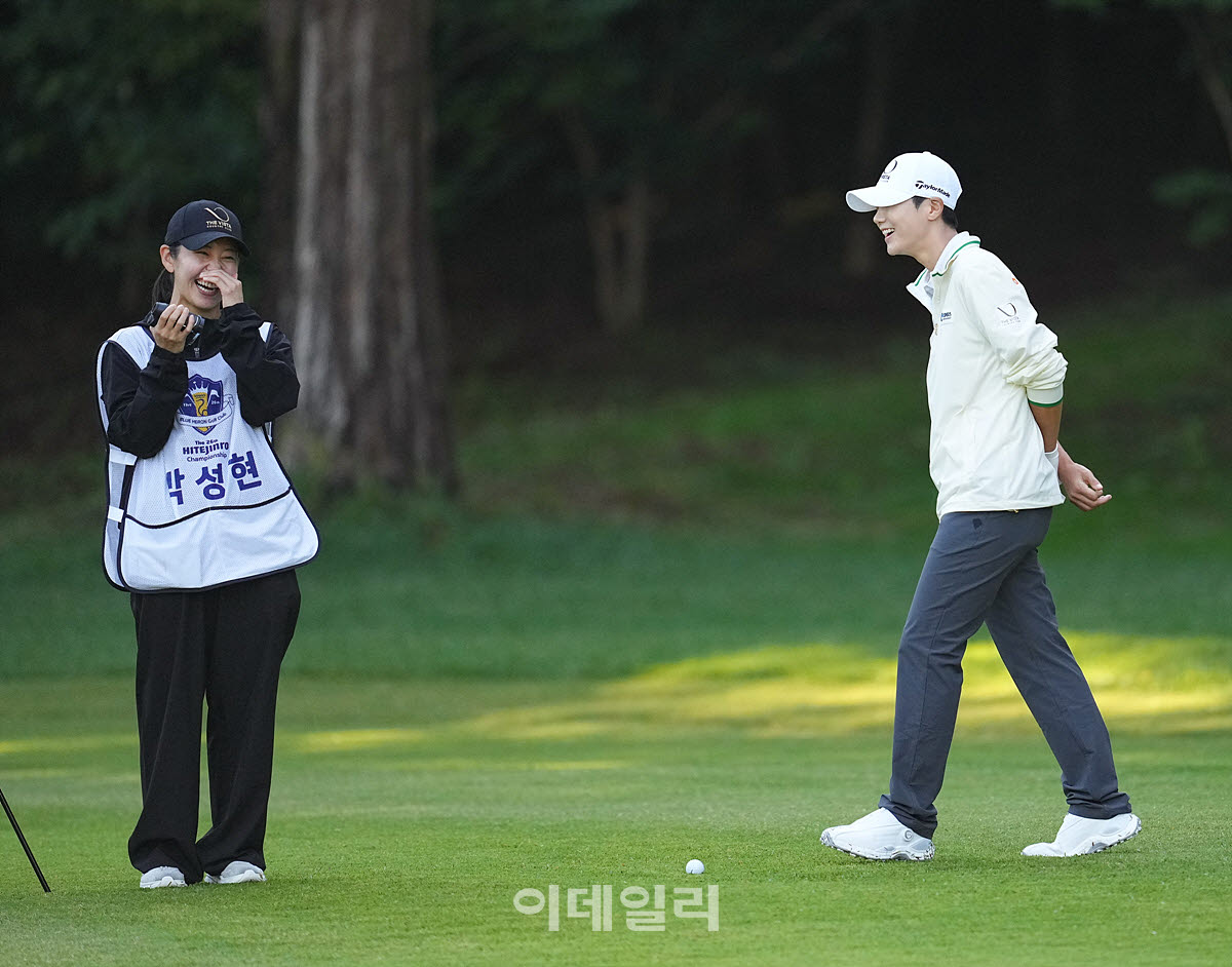 [포토]박성현-백지희,빵 터진 이유는