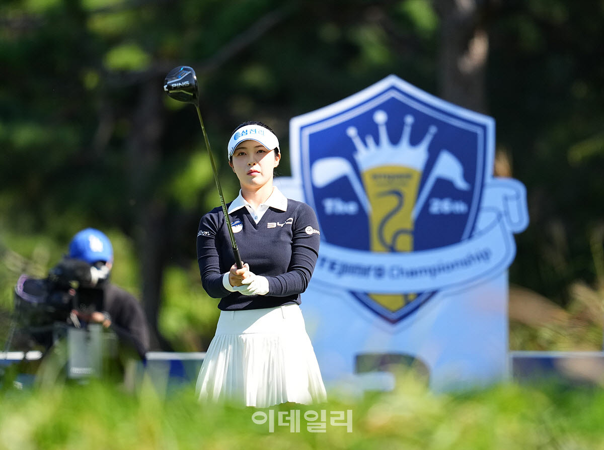 [포토]전예성,신중하게 바라보는 타깃