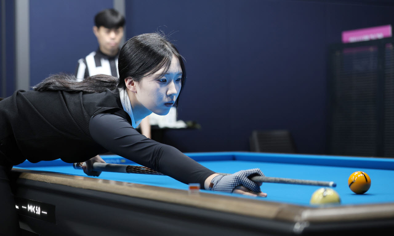 LPBA 최연소 선수 이승희. 사진=PBA