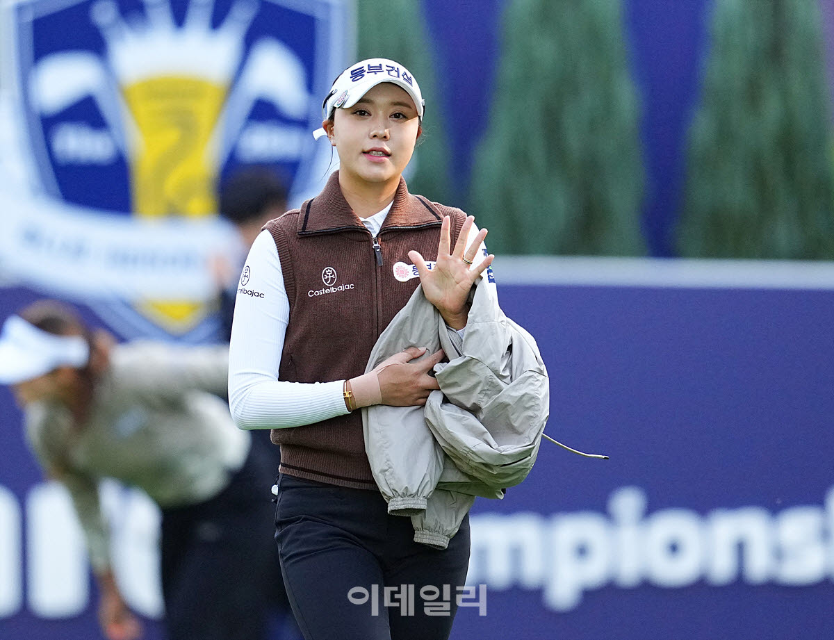[포토]문정민,최종일 우승 미소 보여드리고 싶어요