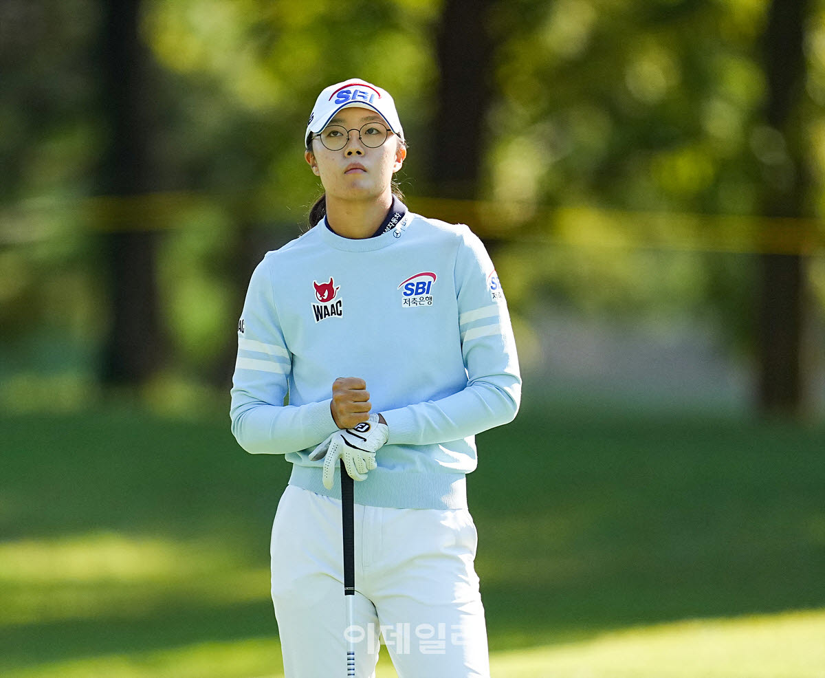 [포토]김가희,바람의 방향을 살핀다