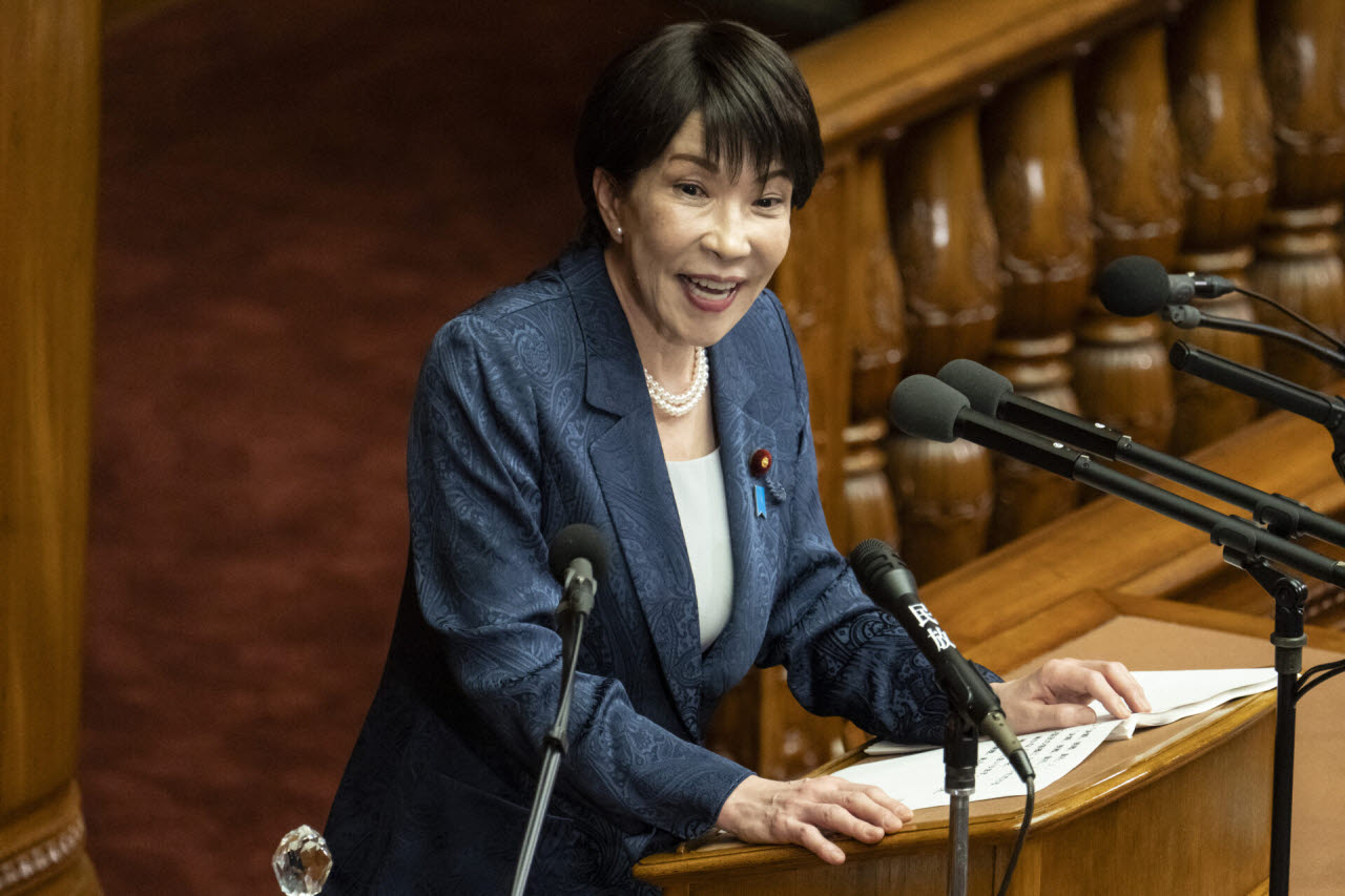 다카이치 사나에 일본 총리. (사진=AFP)