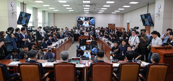 6일 국회 법제사법위원회에서 대법원 등에 대한 국정감사가 열리고 있다.(사진=연합뉴스)