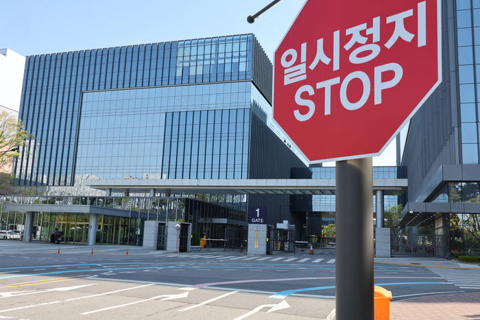 삼성바이오로직스 노동조합 전면 파업 첫째 날인 5월 1일 오전 인천 연수구 삼성바이오로직스 공장 전경. (사진=연합뉴스)