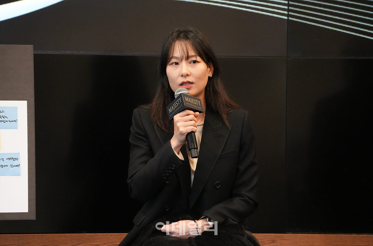 [포토]김자영,마제스티 앰버서더로 활동중이죠