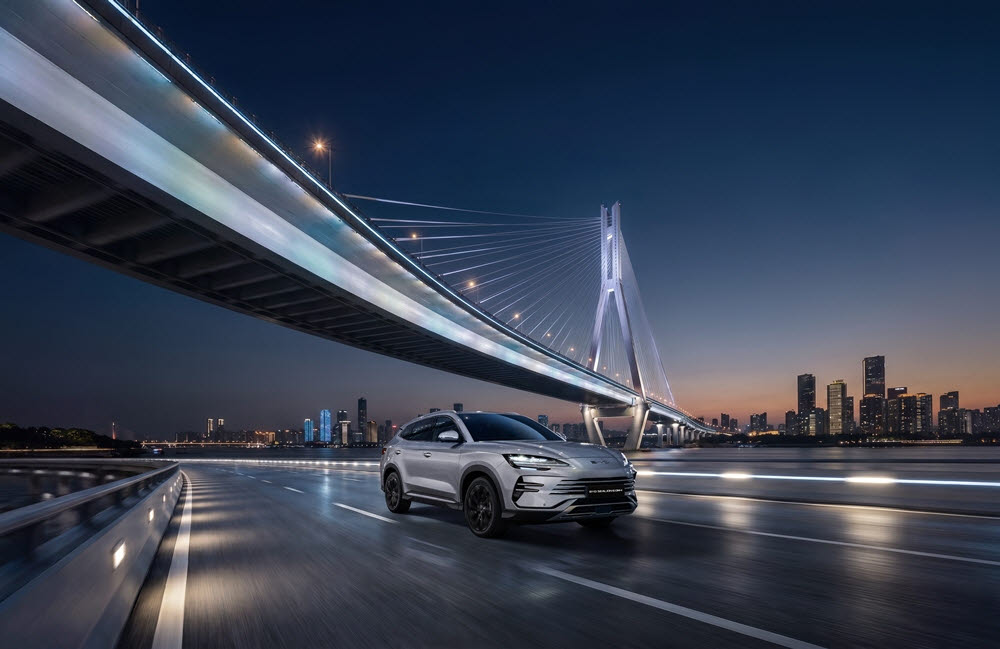 BYD 씨라이언6 DM-i AWD 모델 주행 모습. (사진=BYD코리아)