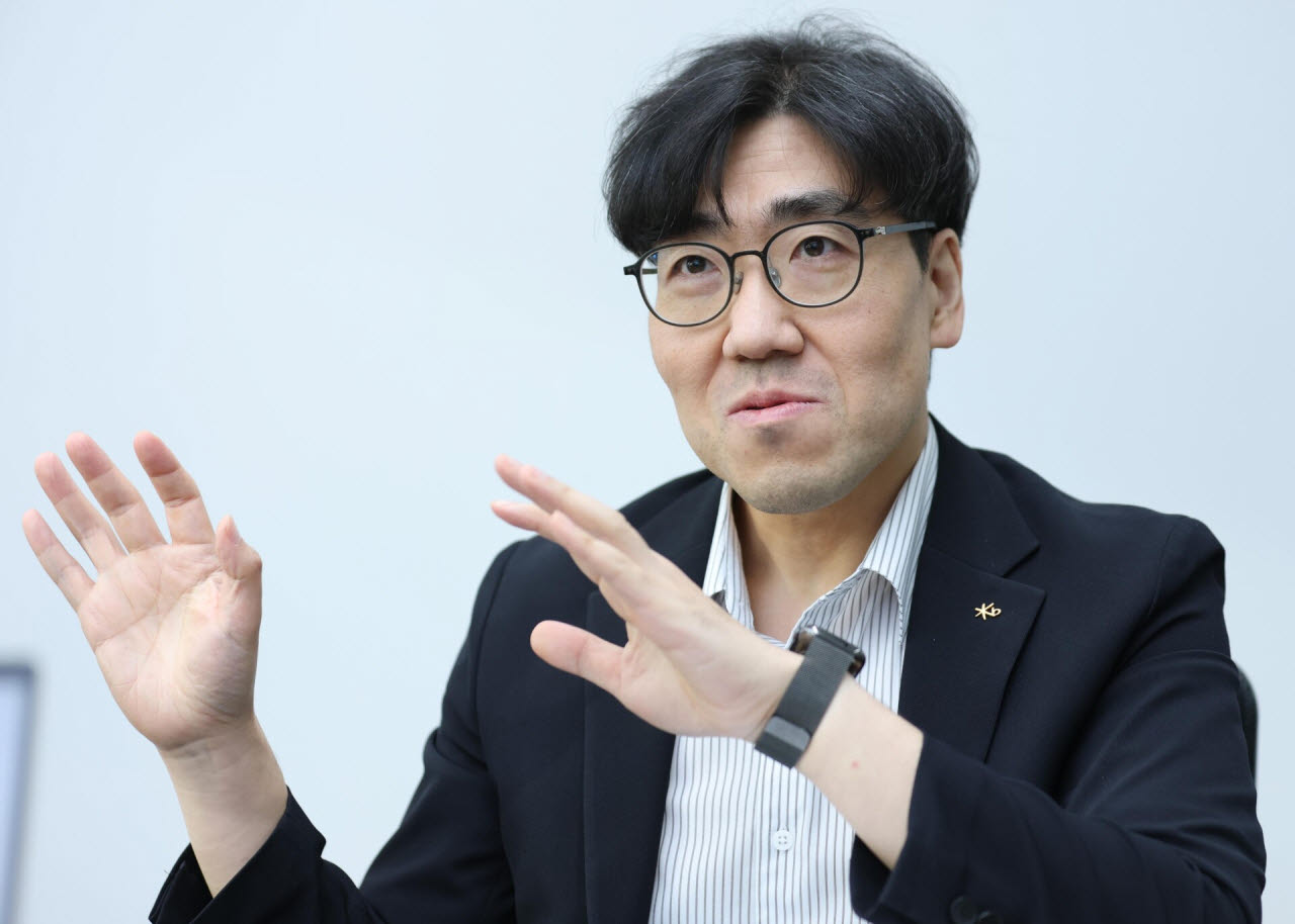 KB금융지주 금융AI2센터 이경종 상무(사진=노진환 기자)