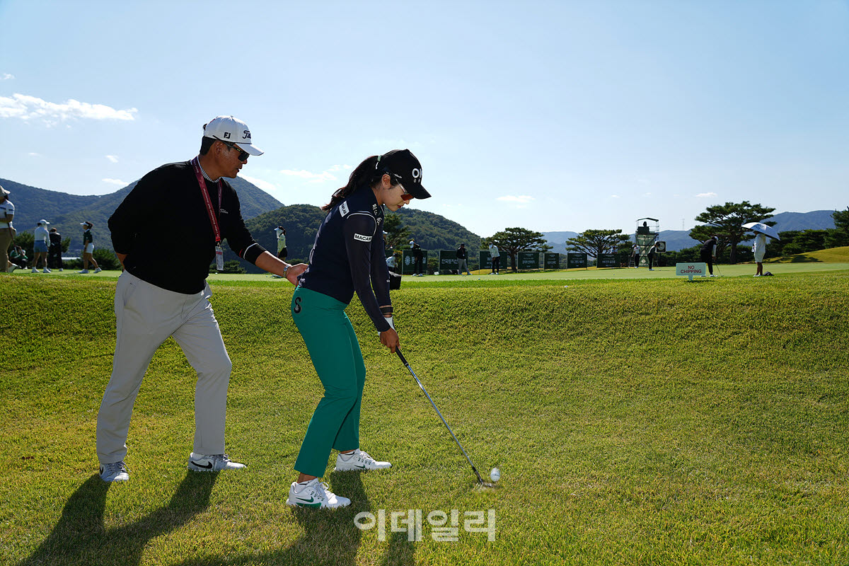 [포토]김우정-주흥철,연습은 계속된다