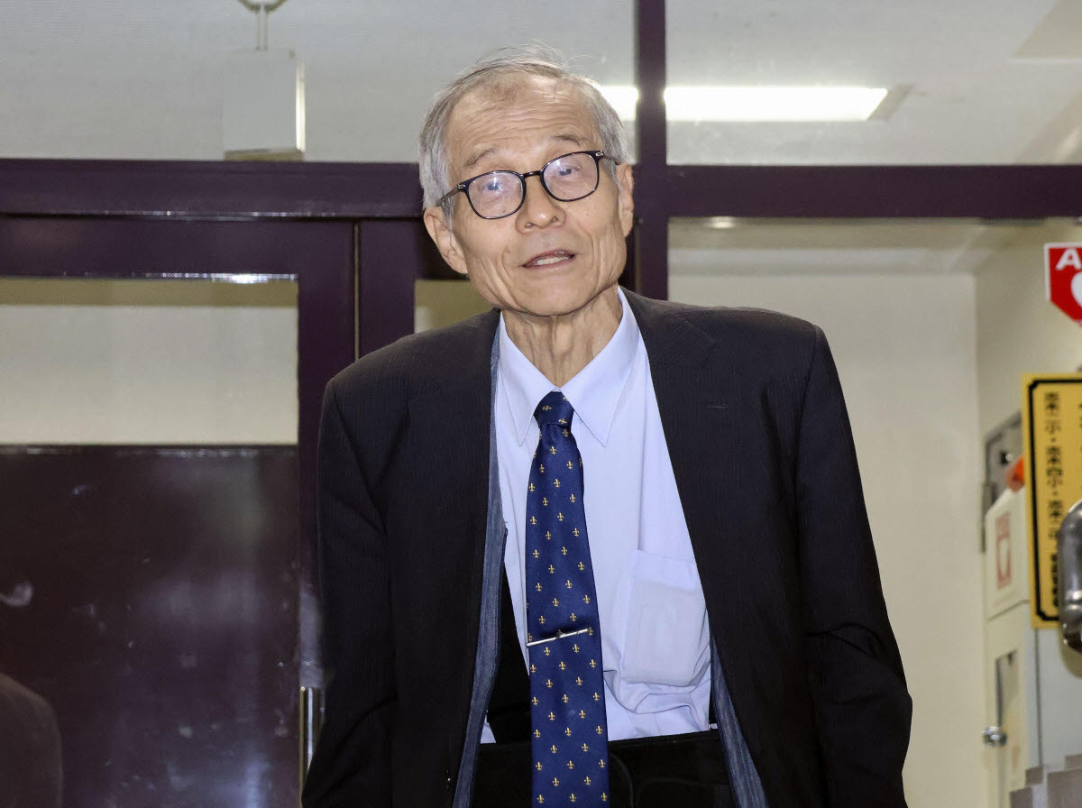 노벨 화학상을 공동 수상한 소아이 겐소 일본 도쿄이과대 교수. (사진=연합뉴스)