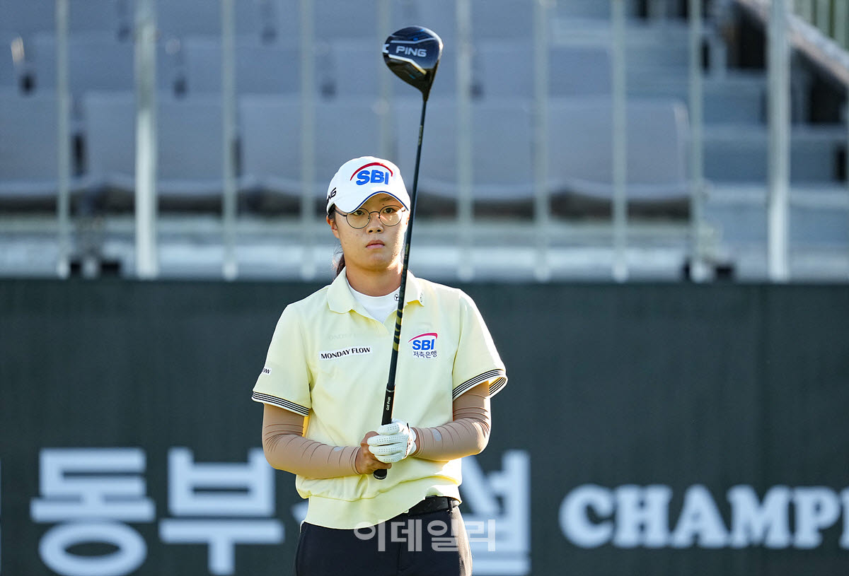 [포토]김가희,첫 날 상위권을 정조준한다