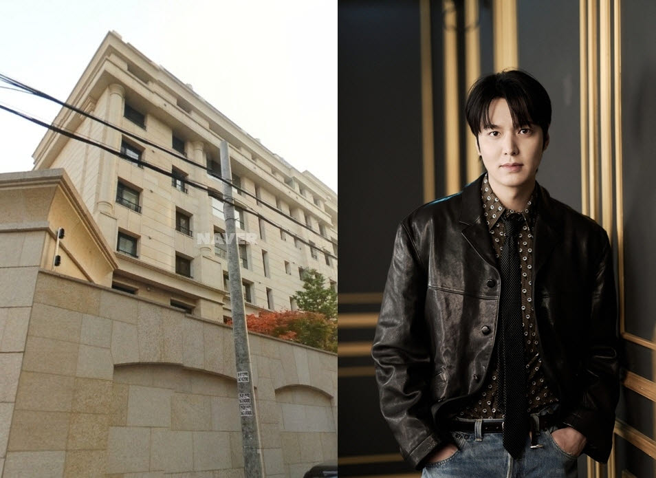 논현라폴리움과 배우 이민호. (사진=네이버부동산, 하이브미디어코프)