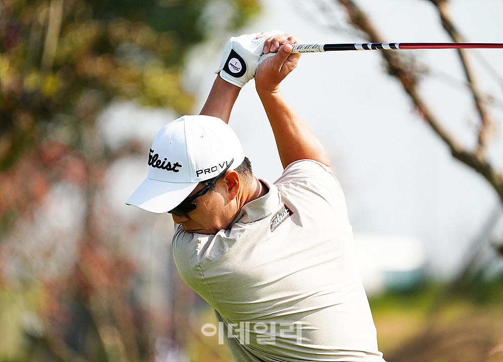 [포토] 김경태의 백스윙