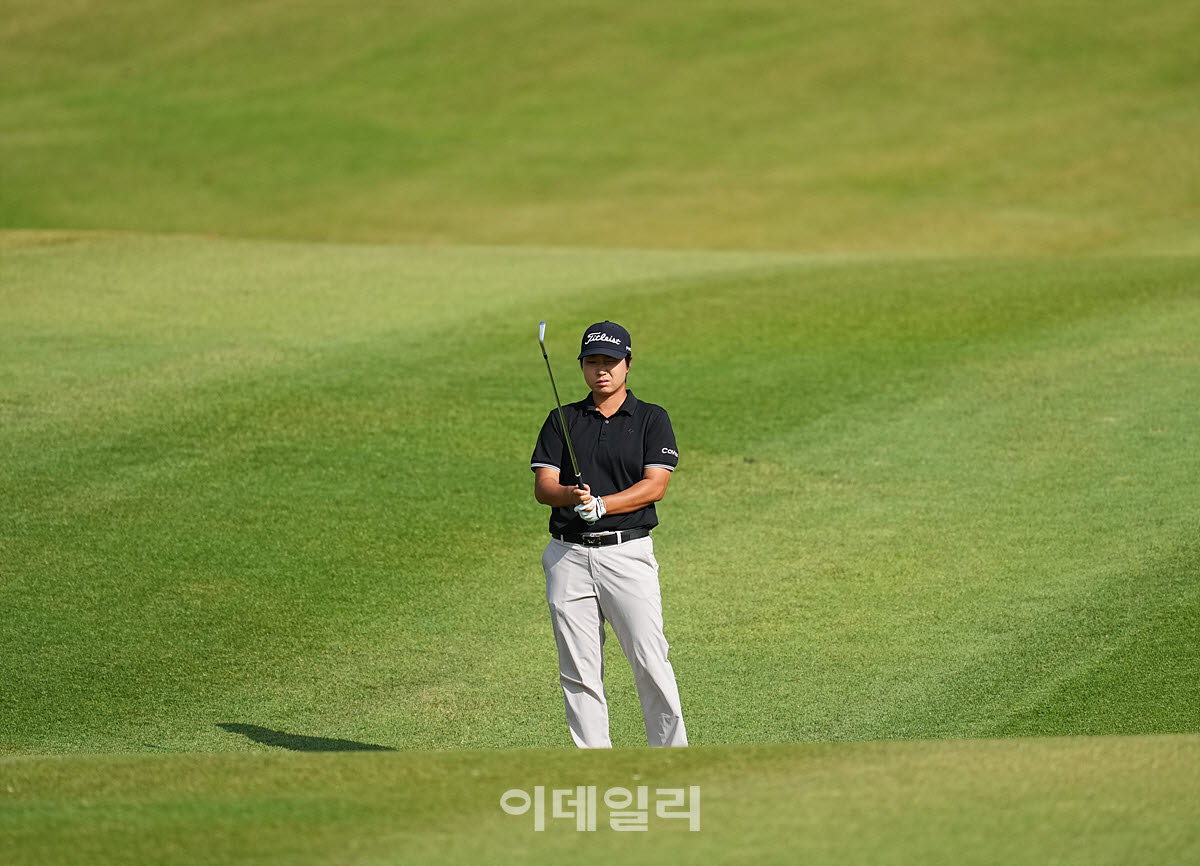 [포토]김지수,핀을 바로 본다