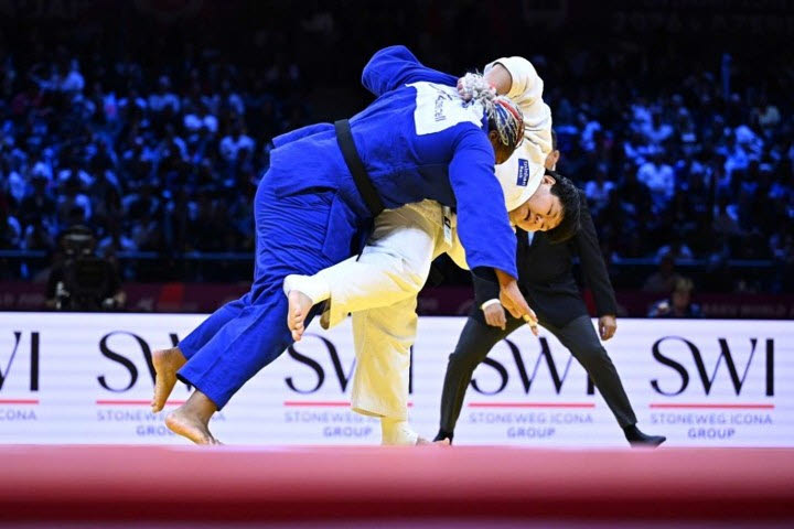 유도 이현지, 세계선수권 최중량급 우승.(사진=IJF 제공/연합뉴스)