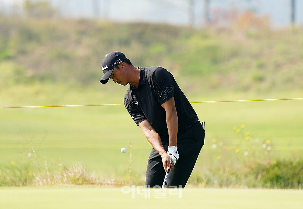 [포토] 김용태의 어프로치