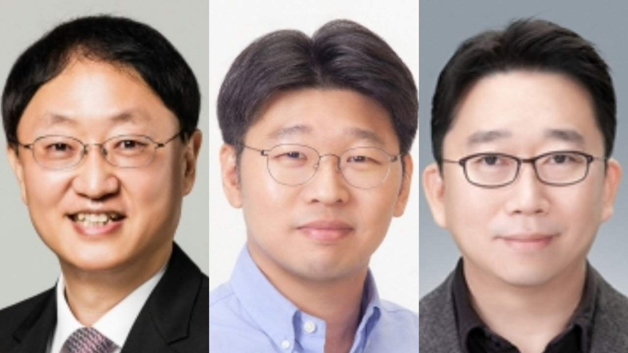 (왼쪽부터) 서울대학교 전기·정보공학부 홍용택·최종현·전세영 교수. (사진=서울대)