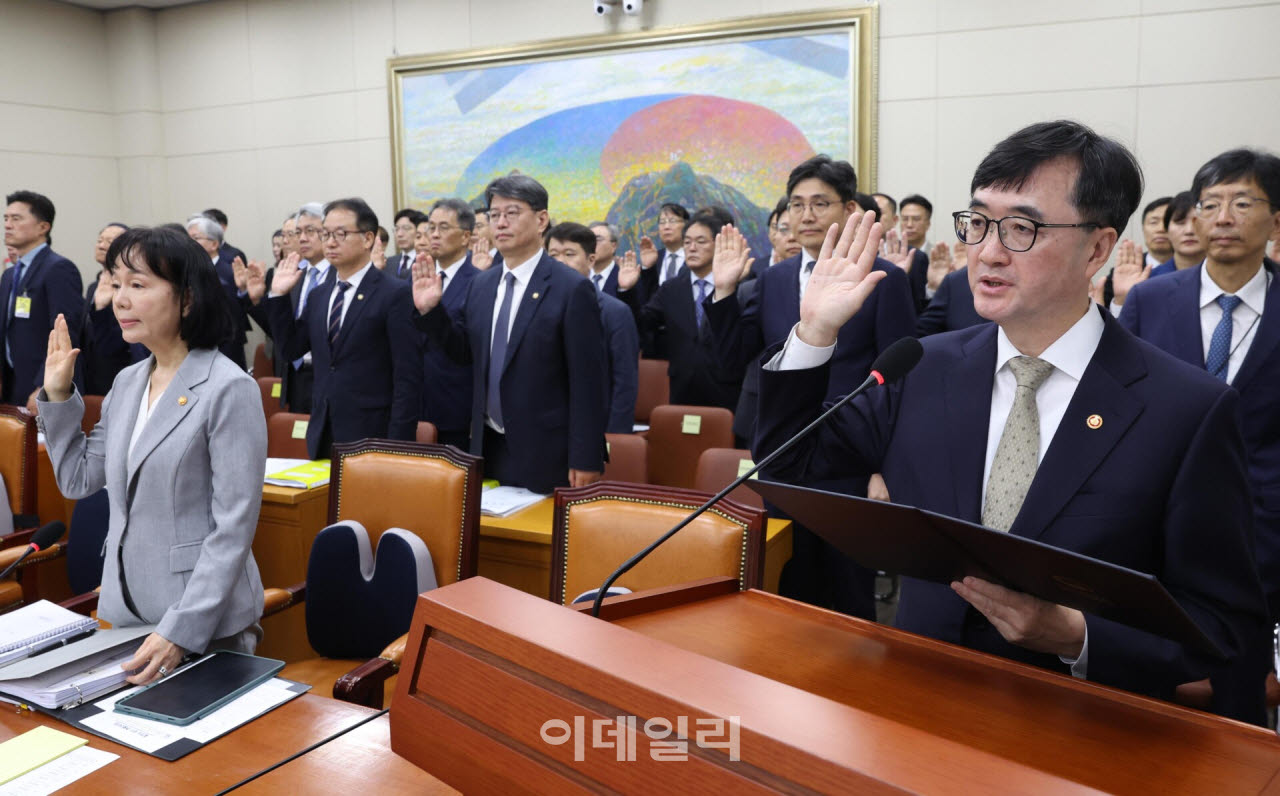 [포토]정무위, '국무조정실 등 국정감사'