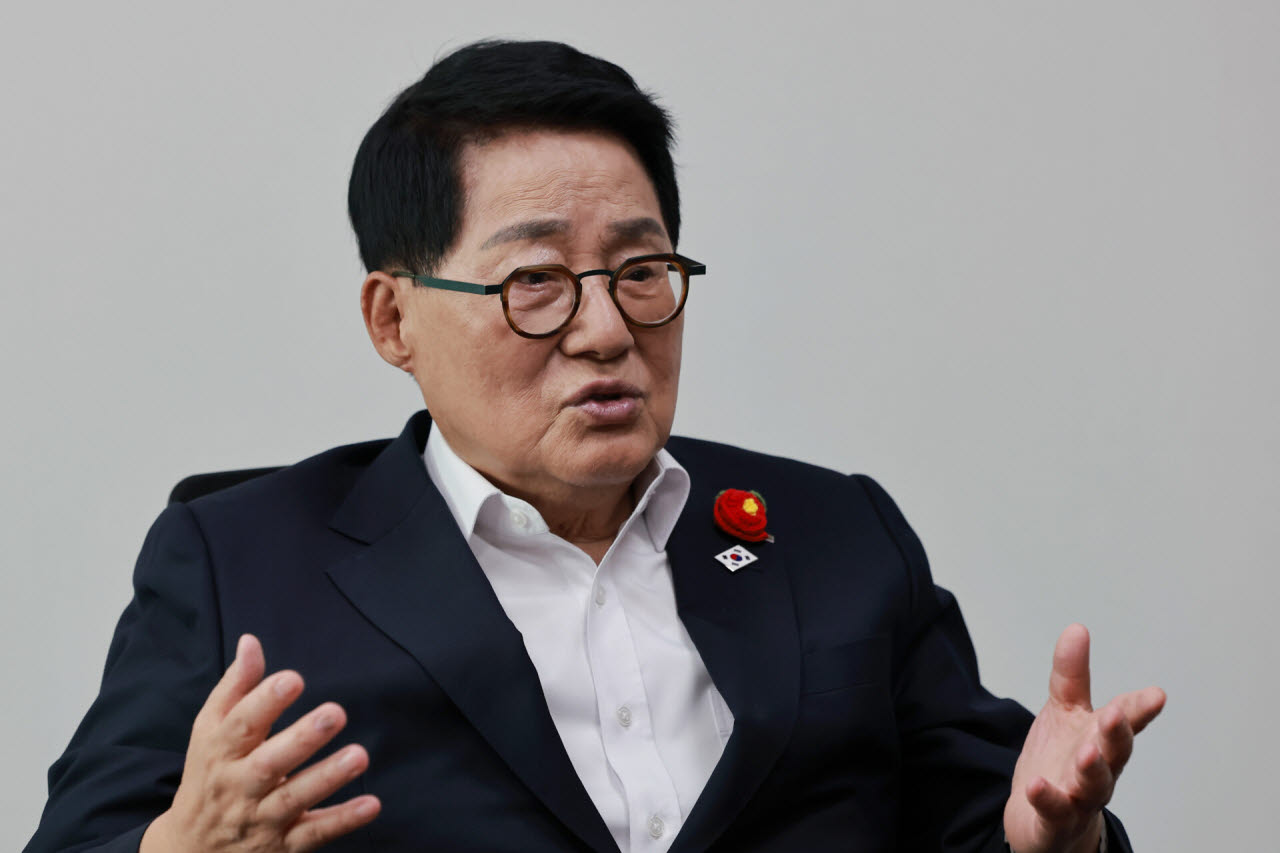 박지원 더불어민주당 의원.(사진=연합뉴스)