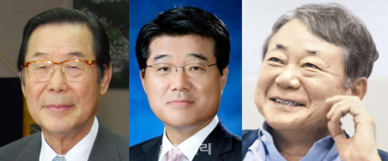 제36회 자랑스러운 서울대인에 선정된 고(故) 김정식 대덕전자 회장, 김종섭 삼익악기 회장, 이연현 화광물산 대표이사. (사진=이데일리DB·서울대 제공)