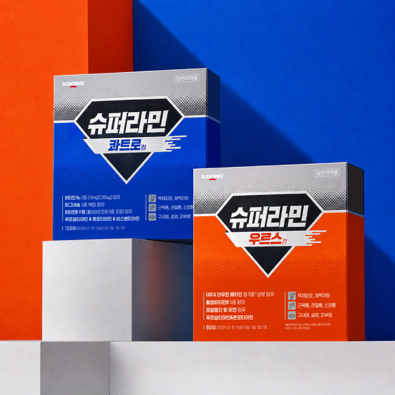 일동제약의 일반의약품 비타민제 브랜드 ‘슈퍼라민’(SUPERAMIN) (사진=일동제약)