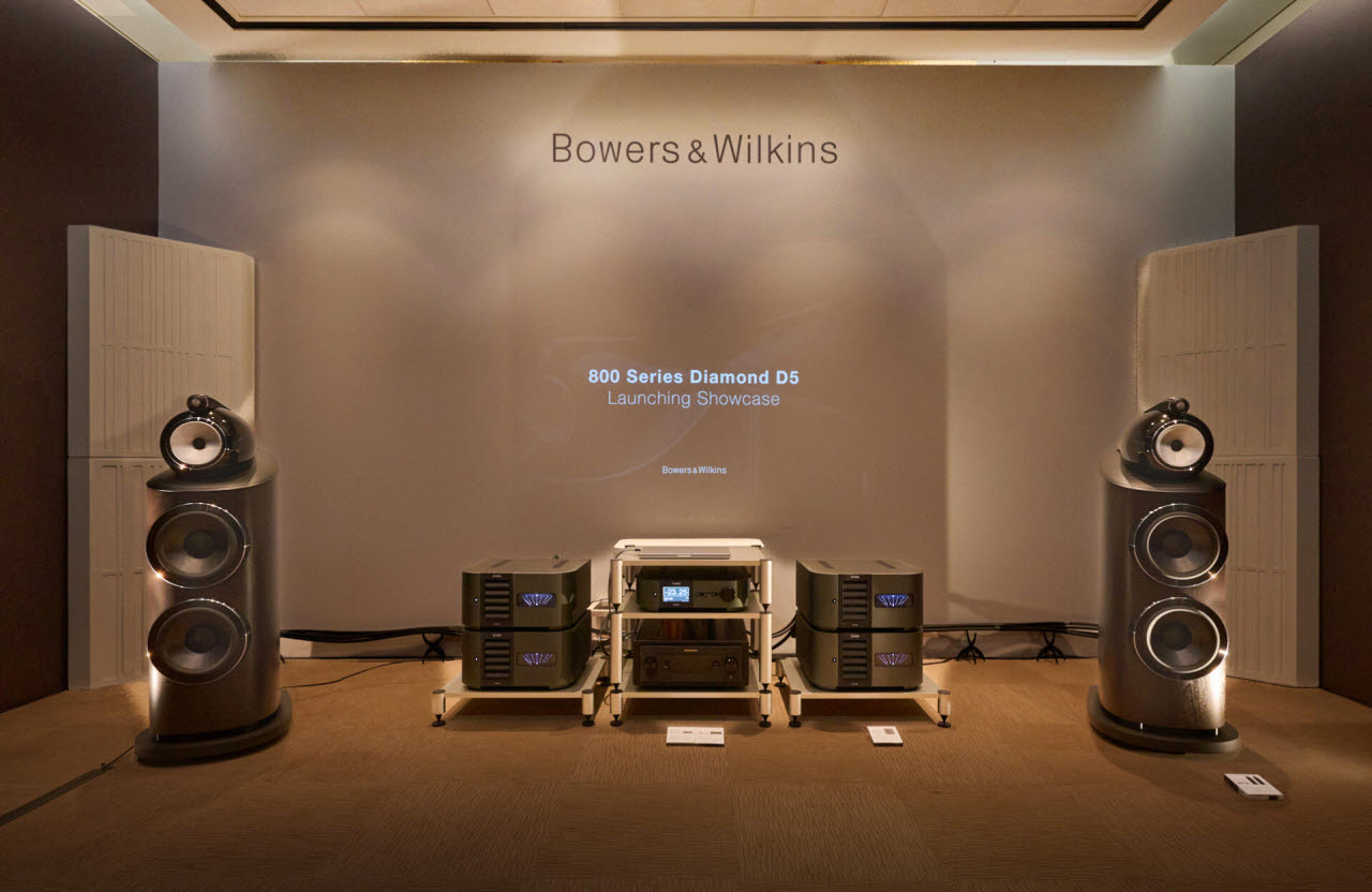 Bowers & Wilkins, 플래그십 ‘800 Series Diamond D5’ 국내 공개… 특별 청음회 성료