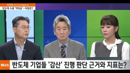 예상을 크게 벗어난 이주완 애널리스트의 주가 전망에 진행자들이 당혹스러운 반응을 보이고 있다.(사진=유튜브 'SBS Biz 뉴스')
