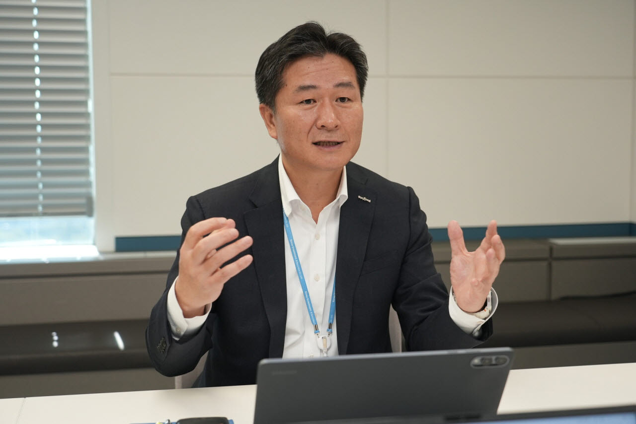 최종진 한국투자증권 연금혁신본부장이 15일 여의도 사무실에서 이데일리와 인터뷰를 하고 있다. (사진=한국투자증권)