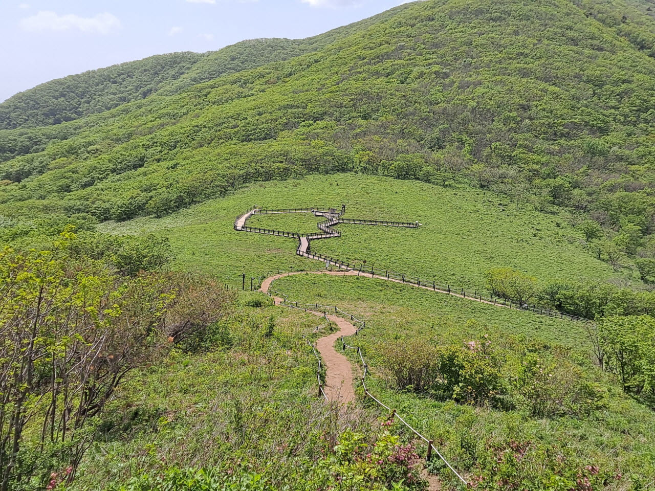강원 인제의 점봉산 전경. (사진=점봉산산림생태관리센터)