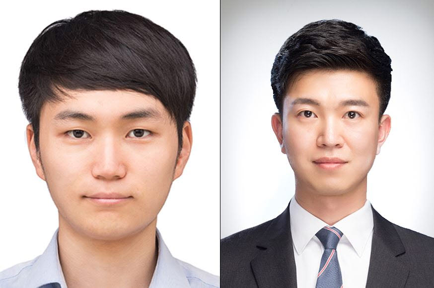 (왼쪽부터)고려대 컴퓨터학과의 강형엽 교수, 김영근 교수. (사진=고려대)