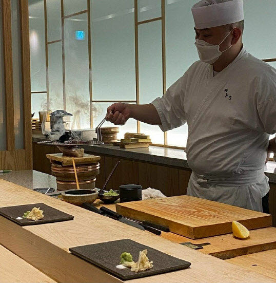 서울 마포구의 한 스시 오마카세 전문점(사진=독자 제공)
