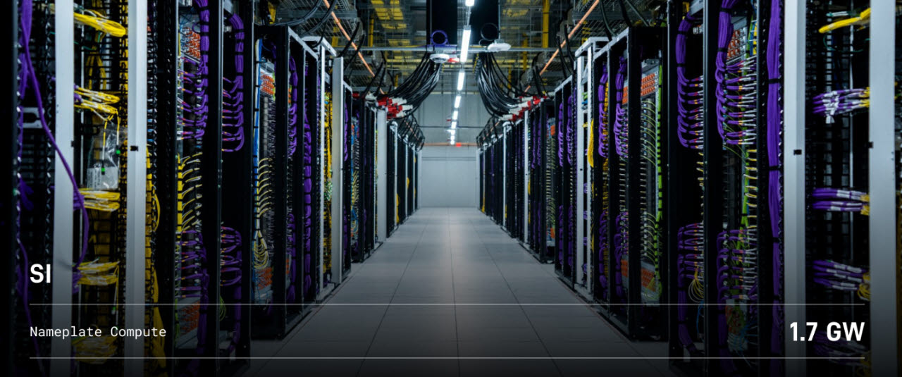 스페이스X AI 연산 인프라의 명목 전력 용량 (사진=스페이스X)